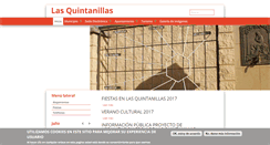 Desktop Screenshot of lasquintanillas.es